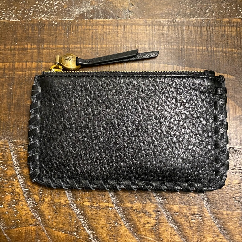 HOBO Floral Lined Pouch with Gold Zipper